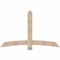 Ekena Millwork Bellingham Smooth Timber Gable Bracket, Douglas Fir, 72"W x 45"H x 3 1/2"D x 5 1/2"F, 15/12 Pitch GBW072X45X0406BEL00SDF - alternate 1